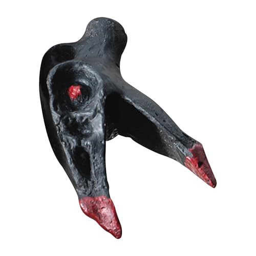 Starke Pfeife, Totenkopf-Pfeife, Spielzeug-Ornament mit Vogelkopf, Totenkopf-Pfeife, tragbar, für die Schule, Spielzeug mit gruseligen Knochen, f Starke Pfeife, Totenkopf-Pfeife, Spielzeug-Ornament mit Vogelkopf, Totenkopf-Pfeife, tragbar, für die Schule, Spielzeug mit gruseligen Knochen, f von Generic