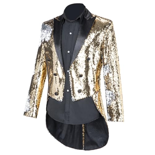 Steampunk Anzug Herren Pailletten Gothic Frack Midi Mode Mantel Glitzer Klassisch Viktorianischen Gehrock Glitzerjacke Mittelalter Piraten Vampir Kleidung Cosplay Halloween Outfit Steampunk Anzug Herren Pailletten Gothic Frack Midi Mode Mantel Glitzer Klassisch Viktorianischen Gehrock Glitzerjacke Mittelalter Piraten Vampir Kleidung Cosplay Halloween Outfit von Generic