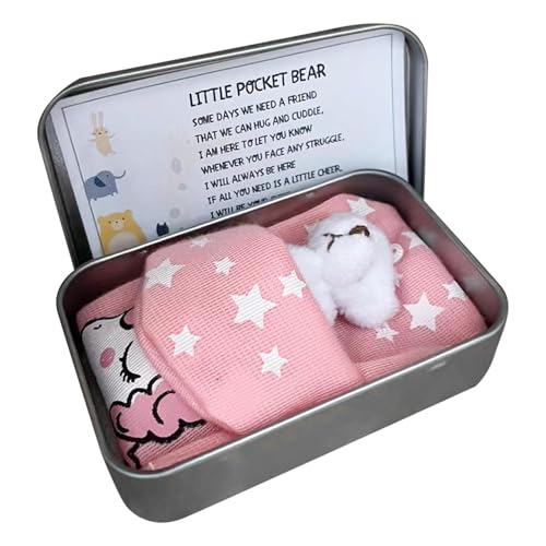 Stoff Bear in einem Bett in einer , ein weiches Spielzeug, in einer | Taschenbär Spielzeug als Geschenk für Freunde, Abschlussfeier, Bär für m Stoff Bear in einem Bett in einer , ein weiches Spielzeug, in einer | Taschenbär Spielzeug als Geschenk für Freunde, Abschlussfeier, Bär für m von Generic