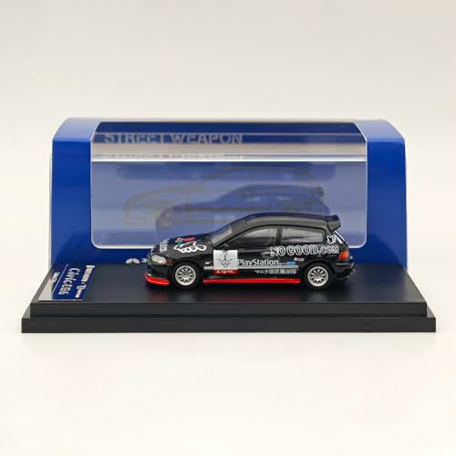 Street Weapon SW 1:64 Löffel EG6 für Civic GEN.5 PlayStation Automodelle Sammlung Auto Spielzeug Geschenk von Generic