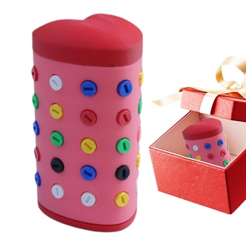 Streich Screw Puzzle Box - 3d Printed Screw Top Box with Hidden Compartment | Funny Desktop Money Case and Neuheit Decorative Container, Gag Toy and unique Toy for Kids Adult Friends Family Streich Screw Puzzle Box - 3d Printed Screw Top Box with Hidden Compartment | Funny Desktop Money Case and Neuheit Decorative Container, Gag Toy and unique Toy for Kids Adult Friends Family von Generic