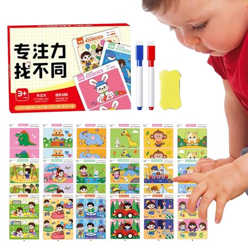 Suche und Suche nach Buchstaben, Suche und Suche nach | 64 Seiten Karten Aktivitäten Lernspielzeug - sensorisches Spielzeug mit 2 Trockenlöschmarkern für Kinder im Vorschulalter 4 Suche und Suche nach Buchstaben, Suche und Suche nach | 64 Seiten Karten Aktivitäten Lernspielzeug - sensorisches Spielzeug mit 2 Trockenlöschmarkern für Kinder im Vorschulalter 4 von Generic