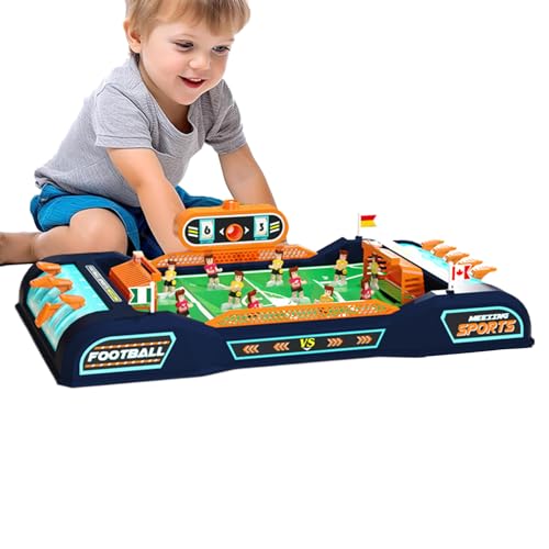 Table Top Soccer Match – Interaktives Spielzeug für die Familie, Fußball, Sportfußball-Set im Hallenzimmer mit Punktewächter, tragbares Lernspielzeug für Erwachsene, Family Night Table Top Soccer Match – Interaktives Spielzeug für die Familie, Fußball, Sportfußball-Set im Hallenzimmer mit Punktewächter, tragbares Lernspielzeug für Erwachsene, Family Night von Generic