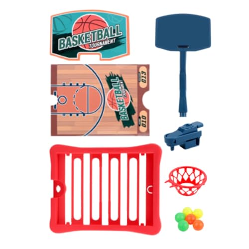 Tabletop-Arcade-Basketballspiel, Mini-Basketballspiel,Lustiges Tischspiel-Basketballkorb-Set - Kompetenzentwicklung, Familienspiele, perfekte Partygeschenke und Klassenzimmerpreise von Generic