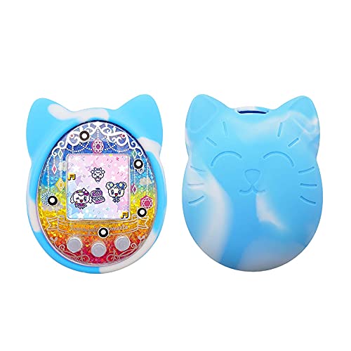 Tamagochi Pet Game Cover, Elektronische Pet Game Cover, Sichere Silicagel-Schutzhülle (Blue) von Generic