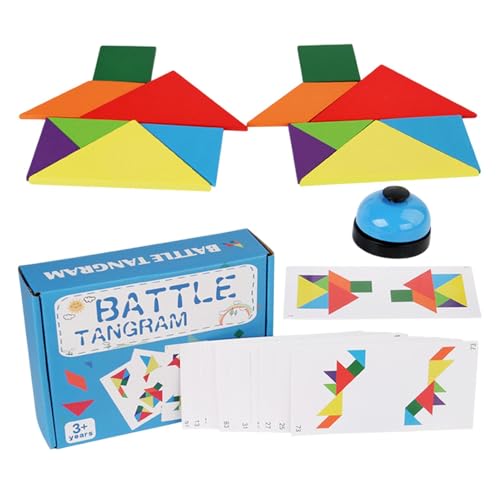 Tangrams Holzpuzzle, Tangrams Puzzle Spielzeug | Geo Vorschule Lernspielzeug | Holzmusterblöcke Set, lustiges Geo Vorschule Lernspielzeug, pädagogische Formpuzzle Manipulative Spiele für Tangrams Holzpuzzle, Tangrams Puzzle Spielzeug | Geo Vorschule Lernspielzeug | Holzmusterblöcke Set, lustiges Geo Vorschule Lernspielzeug, pädagogische Formpuzzle Manipulative Spiele für von Generic