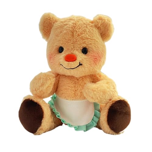 Teddybär Plüschbär Plüschtier Bär 30 cm, niedlich mit 360 Grad beweglichen Gelenken, Kissen, Auto-Innendekoration aus weichem Plüsch für von Generic