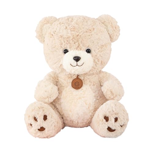 Teddybär – Süßer Teddybär, Kissenpuppe, Puppe Geeignet Als Geschenk Für Und Mädchen, Bärenpuppe | Entzückender Teddybär, Puppenkissen, Teddybär, 11,8 Zoll, von Generic