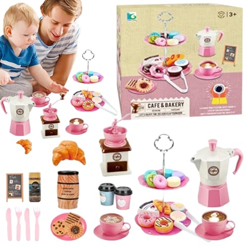 Teezeit-Spielzeug, Verspieltes Teezeit-Set für Mädchen, Prinzessinnen-Teezeit-Spielzeug, -Teeservice für Freunde, Familie, , Mädchen von Generic