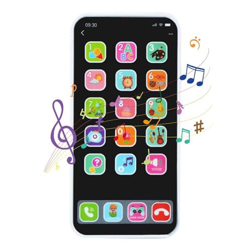 Telefonspielzeug für – Touchscreen-Handyspielzeug mit Lichtern, Soundeffekten | Fake Handy für 1-6 Jahre, simuliertes interaktives Lernspielzeug Telefonspielzeug für – Touchscreen-Handyspielzeug mit Lichtern, Soundeffekten | Fake Handy für 1-6 Jahre, simuliertes interaktives Lernspielzeug von Generic