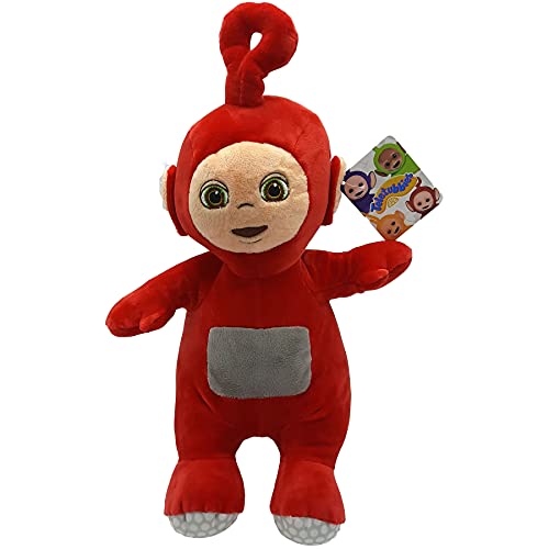 Teletubbies Kuscheltier 35 cm, Po, Weiches Plüsch, Teletabis Stofftier für Kinder (Rot) von My Pet Elephant