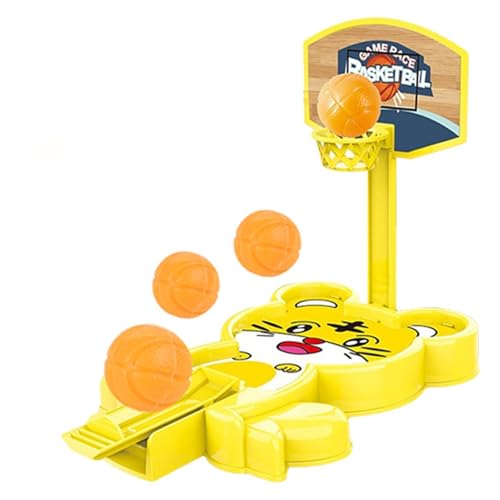 Tisch-Basketballspielzeug, Tisch-Basketballspiel für Kinder,Cartoon-Basketball-Katapult-Spiel - Fun Sports Neuheit Tischspielzeug, Schreibtischspiele Basketballkorb Desktop für Kinder und Erwachsene von Generic