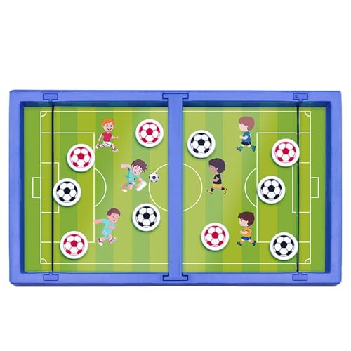 Tischfußball-Schleuderspiel, Sling-Hockey-Brettspiel | Sling Puck Fußballspiel | Lustiges Sling Puck Sportballspiel Tischhockey Schleuderspiel für Erwachsene von Generic