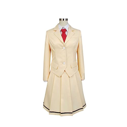 Tomoko Kuroki Cosplay Kostüm Schuluniform Kleid Anzug Mit Krawatte Komplettset,L-Set von Generic