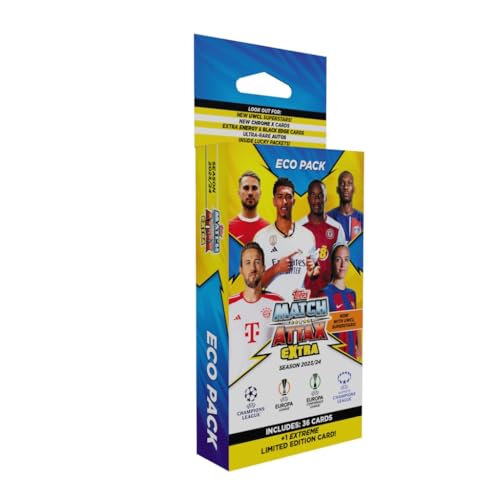 Topps Champions League Match Attax EXTRA 2023/24-1x Eco Pack Blister von Generic