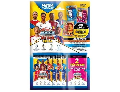 Topps Champions League Match Attax EXTRA 2023/24-1x MEGA Multipack von Generic