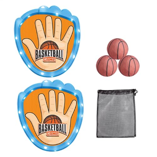 Toss and Catch Sportspielset, Sticky Ball Catch Game | Strand-Sticky-Ball-Wurfspiel-Spielzeug,Mehrzweck-Baseball-Trainingsspielzeug für Campingausflüge, Karneval im Freien, Familientreffen, Geburtstag von Generic