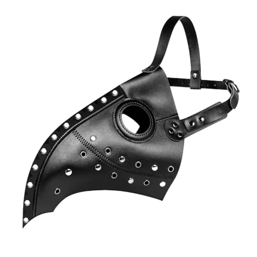 Totenkopf-Maske im Steampunk-Stil, Halloween-Maske, Cosplay, Bar, Party, Requisite, Geschenke (schwarz) von Generic