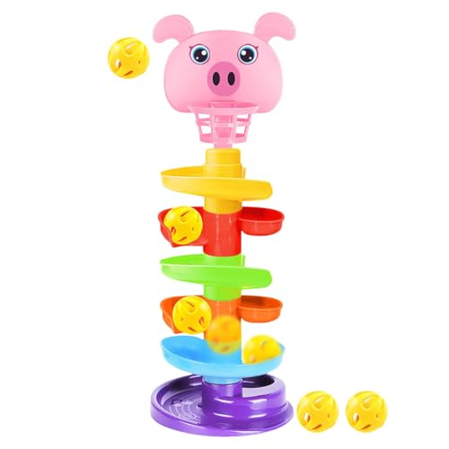 Tour of Balls In - 6 Stufen und 5 Bälle Lernspielzeug | Erwakening Game zur Entwicklung feinmotorischer Fähigkeiten und Koordination | Abnehmbares Spielzeug Tour of Balls In - 6 Stufen und 5 Bälle Lernspielzeug | Erwakening Game zur Entwicklung feinmotorischer Fähigkeiten und Koordination | Abnehmbares Spielzeug von Generic