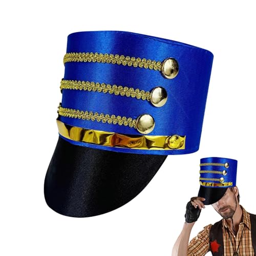 Toy Soldier Hut - 58 Cm Polyester Nussknacker Hut, Ring - -Top -Hüte, Nussknaker -Marschband Majorette Spielzeughüte, Kreative Kostüm -Nussknacker -caps -Spielzeug Für Erwachsene Für Performance Toy Soldier Hut - 58 Cm Polyester Nussknacker Hut, Ring - -Top -Hüte, Nussknaker -Marschband Majorette Spielzeughüte, Kreative Kostüm -Nussknacker -caps -Spielzeug Für Erwachsene Für Performance von Generic