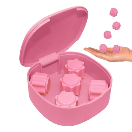 Traditionelles Steinspiel, Würfelspiel zum Fangen von Stein | Catching Pebble Table Interaktives Folk Game, Classic Folk Toy Dice Soliding Set für Kinder, Erwachsene, Familien von Generic