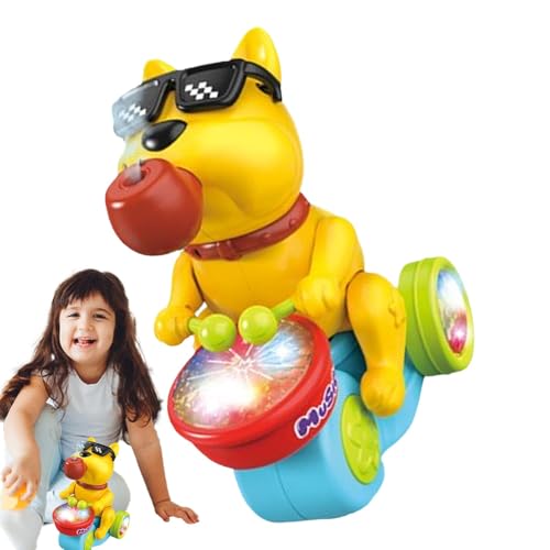 Trommelhund für Hunde, Trommelspielzeug | Musiktrommelspielzeug für Hunde, beleuchtetes Musikspielzeug für Hunde, frühes Lerntrommelspielzeug, Trommelhund mit Musik Trommelhund für Hunde, Trommelspielzeug | Musiktrommelspielzeug für Hunde, beleuchtetes Musikspielzeug für Hunde, frühes Lerntrommelspielzeug, Trommelhund mit Musik von Generic