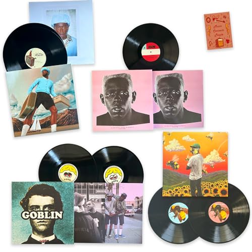 Tyler The Creator Vinyl Collection: Goblin / Flower Boy / IGOR / Call Me If You Get Lost / + Including Bonus Art Card von Generic