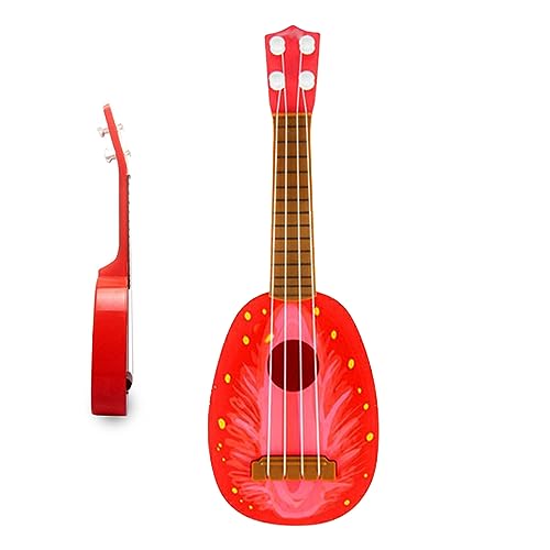 Ukulele -Spielzeug, Schnelles Lernen Hübsches Design Großartige Verarbeitung Guter Soundqualität Kinder Ukulele Gitarre Easy Playing for Family (#1) von Generic