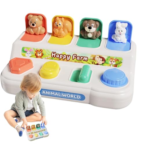 Ursache und Wirkung Pop Toy, Ursache Toys für die Klassifizierung von Tieren von Colors – Lernspielzeug für und Mädchen ab 3 Jahren, Aktivitäten vor dem Lernen Ursache und Wirkung Pop Toy, Ursache Toys für die Klassifizierung von Tieren von Colors – Lernspielzeug für und Mädchen ab 3 Jahren, Aktivitäten vor dem Lernen von Generic