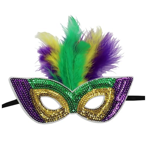 Venezianische Maske Damen Herren Masken Karneval Maskenball Masquerade Mask Für Karneval Fasching Halloween Cosplay Kostüm Zubehör Lustige Masken Maskenball Maske Damen Karneval von Generic