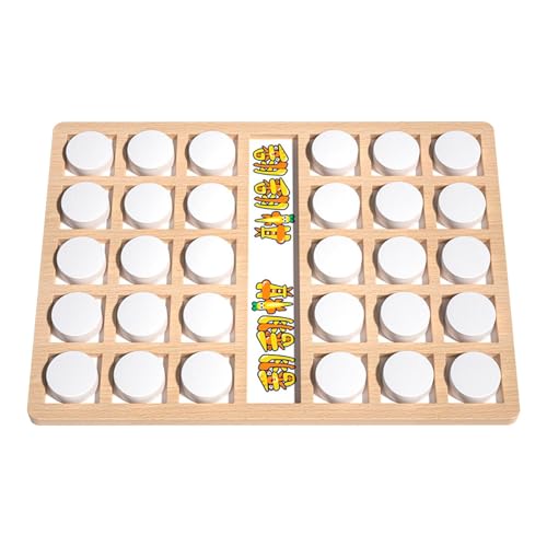 Vereinsspiel aus Holz, Vereinsspiel Tiere aus Holz - Lernpuzzle-Tischspiele | Spannendes Brettspiel für Kinder ab 3 Jahren, interaktives Schachspiel mit Kogni Vereinsspiel aus Holz, Vereinsspiel Tiere aus Holz - Lernpuzzle-Tischspiele | Spannendes Brettspiel für Kinder ab 3 Jahren, interaktives Schachspiel mit Kogni von Generic