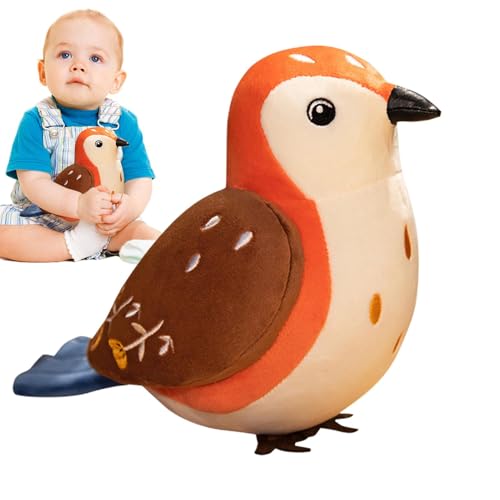 Vogel Stofftier, niedlich Kuscheltier Spielzeug - Weiche Tufting-Vogel - Niedliche Plüschtiere Kissen Spielzeug Kuscheln Plüsch Vogel Spielzeug für Mädchen Kinder Bettwäsche Schlafen Vogel Stofftier, niedlich Kuscheltier Spielzeug - Weiche Tufting-Vogel - Niedliche Plüschtiere Kissen Spielzeug Kuscheln Plüsch Vogel Spielzeug für Mädchen Kinder Bettwäsche Schlafen von Generic