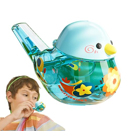 Vogelpfeife für Kinder, Vogelpfeife,Neuartige Wasserpfeife - Musikinstrument, tragbare Pfeife, pädagogisches Musikspielzeug für Schulpreise von Generic