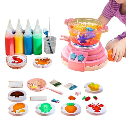 Wassergel-Bastelarbeiten, Wassergel-Sets, Kreatives Handgefertigtes Wasserspielzeug, Wassergel-Spielzeug | Sicheres Kreatives Magisches Gel-Spielzeug Für Mädchen, Für Kinder Ab 3 Jahren von Generic