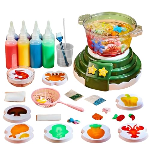 Wassergel-Bastelarbeiten, Wassergel-Sets, Kreatives Handgefertigtes Wasserspielzeug, Wassergel-Spielzeug | Sicheres Kreatives Magisches Gel-Spielzeug Für Mädchen, Für Kinder Ab 3 Jahren von Generic