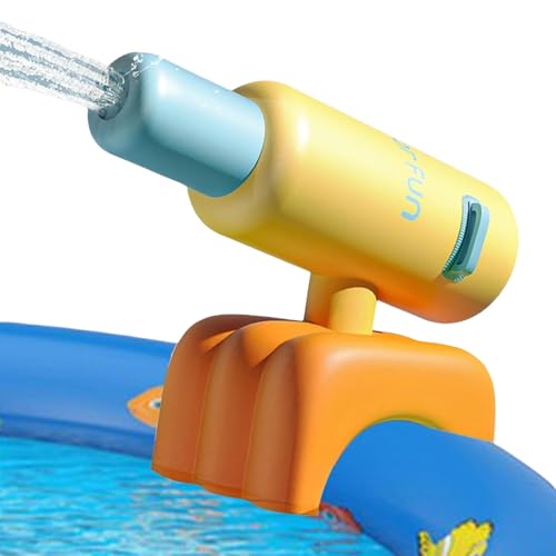 Wasserpistole – aufblasbares schwimmendes Spielzeug für Pool, UV-beständig mit 5 Düsen für Outdoor-Spiele, Garten, Park, Spielplatz Wasserpistole – aufblasbares schwimmendes Spielzeug für Pool, UV-beständig mit 5 Düsen für Outdoor-Spiele, Garten, Park, Spielplatz von Generic