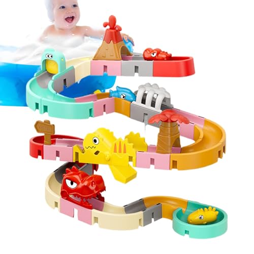 Wasserrutsche für Babys – Badewannengleiter zur Wandmontage | Sucs Taps Interactive Badewanne Dusche Slippery Toys für Kleinkinder & Mädchen von Generic