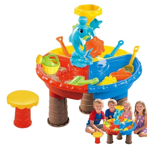 Wasserspiel Für Kinder | Outdoor-Wassertisch Spiele,Interaktive pädagogische Spielplatz mit Zubehör Vorschulaktivitäten Für Kinder Garten Wasserspiel Für Kinder | Outdoor-Wassertisch Spiele,Interaktive pädagogische Spielplatz mit Zubehör Vorschulaktivitäten Für Kinder Garten von Generic