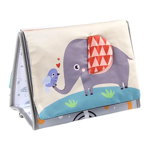 Weiche Babybücher, Stoffbücher für Babys - Buntes Stoffbuch für Babys, weiches Buch,Knisterbuch für Babys, pädagogisches Früherziehungsspielzeug, weiche Stoffbücher für Babys, Kinder, Kleinkinder von Generic