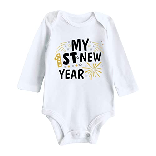 Weihnachten Neugeborenen Strampler - Weihnachten Cosplay Kostüm Erstes Weihnachten Kostüm Langarm Rentier Print Lustige Strampler Baby Weihnachts Kleid Kostüme Für Kinder Baby Neugeborene von Generic