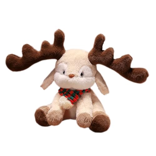 Weihnachten Valentinstag Hirsch Puppe Puppe Kissen Puppe Geburtstagsgeschenk Spielzeug Graduierung Saison Geschenk Urd713 (B, 35cm) von Generic