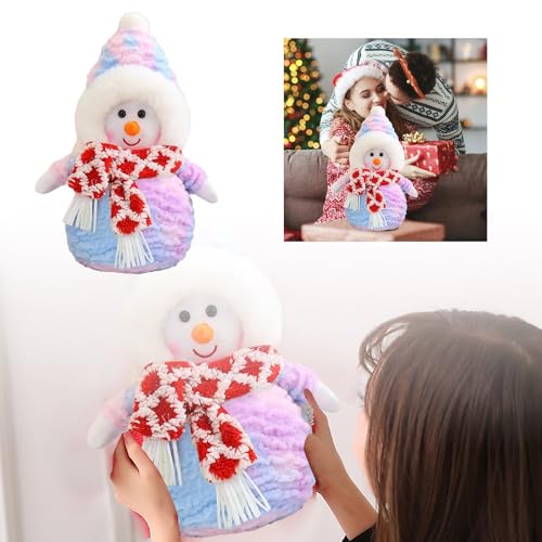 Weihnachten Weihnachtsschal Schneemann Puppe Spielzeug Weihnachtsschmuck Weihnachten Schneemann Puppe Puppe Weihnachtsschmuck RFl312 (C, 35cm) von Generic