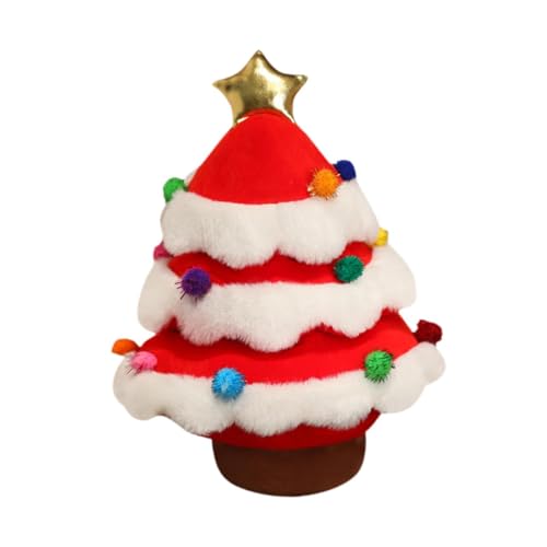 Weihnachtsbaum Plüschtier Weihnachtsbaum Stofftier Weihnachtsdeko für Freunde, 35cm von Generic