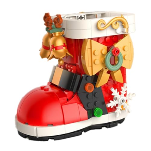 Weihnachtsbausteine, Stapelbares Geburtstagsspielzeug, Bausteine-Spielset für Mädchen, Teenager im Alter von 6 7 8 9+ Jahren, Weihnachtssocken Weihnachtsbausteine, Stapelbares Geburtstagsspielzeug, Bausteine-Spielset für Mädchen, Teenager im Alter von 6 7 8 9+ Jahren, Weihnachtssocken von Generic