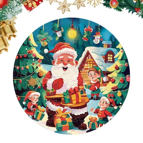 Weihnachtspuzzle – Weihnachtspuzzle, Weihnachtspuzzle Bildung | Weihnachtsmann-Puzzle, 70 Teile, Lernpuzzle 2D für Teile, passen perfekt für Kinder, und Mädchen Weihnachtspuzzle – Weihnachtspuzzle, Weihnachtspuzzle Bildung | Weihnachtsmann-Puzzle, 70 Teile, Lernpuzzle 2D für Teile, passen perfekt für Kinder, und Mädchen von Generic