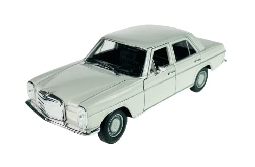 Welly Mercedes-Benz 220/8 Weiß W114 W115 1967-1976 1:24 1/24 Metall Automodell Die Cast Neu im Karton von Generic