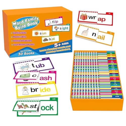 Werden Sie Familienbücher, Lesen und Rhyme Aktivitätsbuch | Lesen Sie Rhyme Word Familie Build Activity Book | Lernen Sie Phonik zu lesen, Brief klingt Sicht Lernspiele für Kinder Werden Sie Familienbücher, Lesen und Rhyme Aktivitätsbuch | Lesen Sie Rhyme Word Familie Build Activity Book | Lernen Sie Phonik zu lesen, Brief klingt Sicht Lernspiele für Kinder von Generic