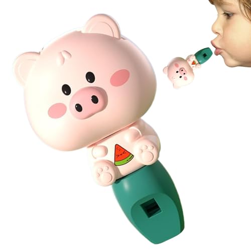 Whistle Toy - Cartoon Kids Trompete mit Lanyard, Lernen und Lernspielzeug, Kleinkindmusikinstrumente, lustiges für Zugmundmuskeln Whistle Toy - Cartoon Kids Trompete mit Lanyard, Lernen und Lernspielzeug, Kleinkindmusikinstrumente, lustiges für Zugmundmuskeln von Generic