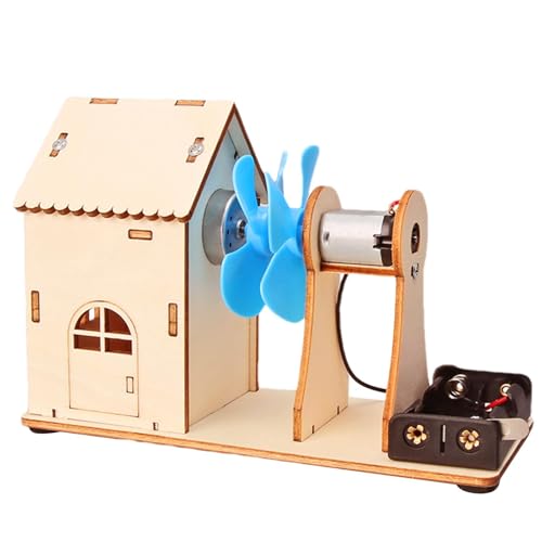 Windturbinen-Bastelset - Windturbinengenerator-Modell, Tragbares und lehrreiches Windgenerator-Kit | ideales Windturbinenmodell für Kinderprojekte, Schulprojekte und Desktop-Dekoration von Generic