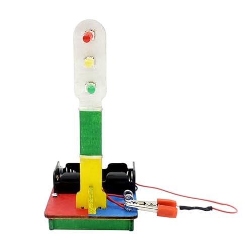 Wissenschaftliches Experimentier-Set, wissenschaftliche Experimente für wissenschaftliches Bauprojekt mit Ampeln – frühes Lernspielzeug für Übungen, Spielzeug von Generic